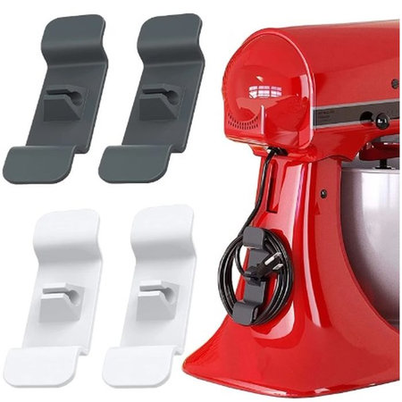 FixPremium - Organisateur de câbles - Clips - Lot de 3, noir