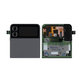 Samsung Galaxy Z Flip 4 F721B - Écran LCD + Écran Tactile + Cadre (Externe) (Graphite) - GH97-27947A Genuine Service Pack