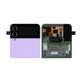 Samsung Galaxy Z Flip 4 F721B - Écran LCD + Écran Tactile + Cadre (Externe) (Bora Violet) - GH97-27947B Genuine Service Pack