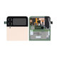Samsung Galaxy Z Flip 4 F721B - Écran LCD + Écran Tactile + Cadre (Externe) (Or Rose) - GH97-27947C Genuine Service Pack
