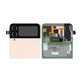 Samsung Galaxy Z Flip 4 F721B - Écran LCD + Écran Tactile + Cadre (Externe) (Or Rose) - GH97-27947C Genuine Service Pack