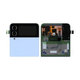 Samsung Galaxy Z Flip 4 F721B - Écran LCD + Écran Tactile + Cadre (Externe) (Bleu) - GH97-27947D Genuine Service Pack