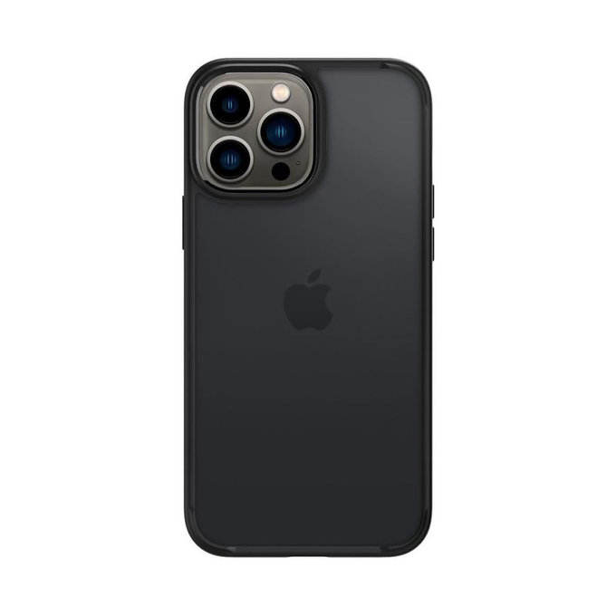 Spigen - Coque Ultra Hybride pour iPhone 13 Pro, Noir Givré