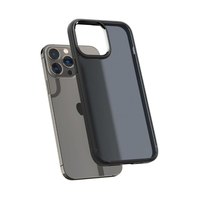 Spigen - Coque Ultra Hybride pour iPhone 13 Pro, Noir Givré