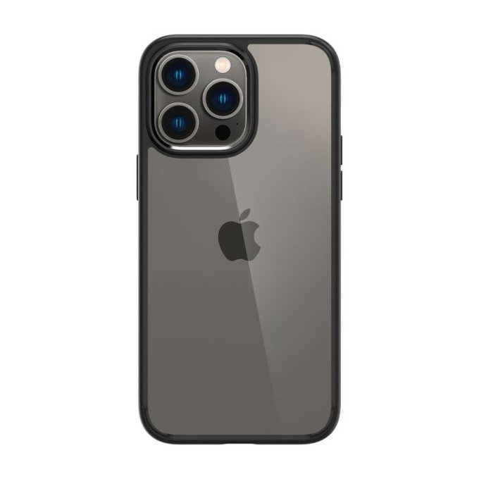 Spigen - Coque Ultra Hybride pour iPhone 14 Pro, Noir Mat