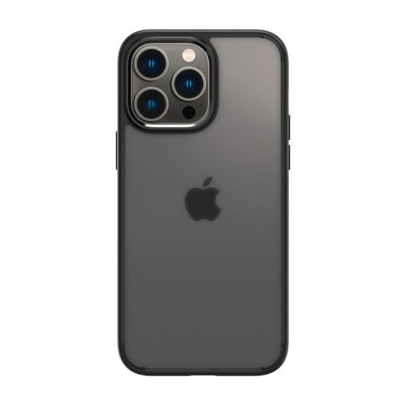 Spigen - Coque Ultra Hybride pour iPhone 14 Pro, Noir Givré