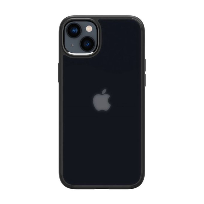 Spigen - Coque Ultra Hybride pour iPhone 14, Noir Givré