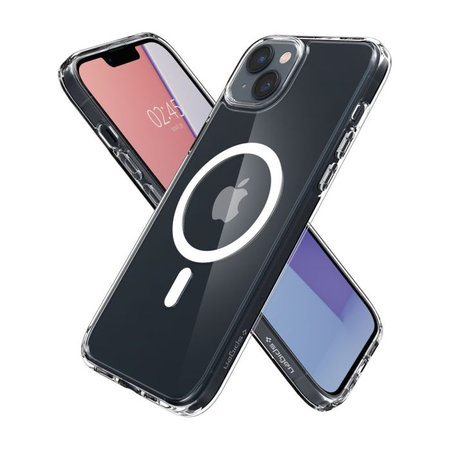 Spigen - Coque Ultra Hybrid s MagSafe pour iPhone 14, blanc