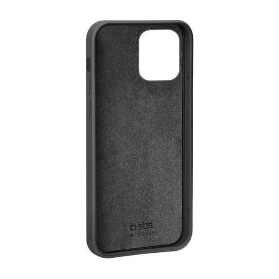 SBS - Étui Smooth Mag s MagSafe pour iPhone 14, noir