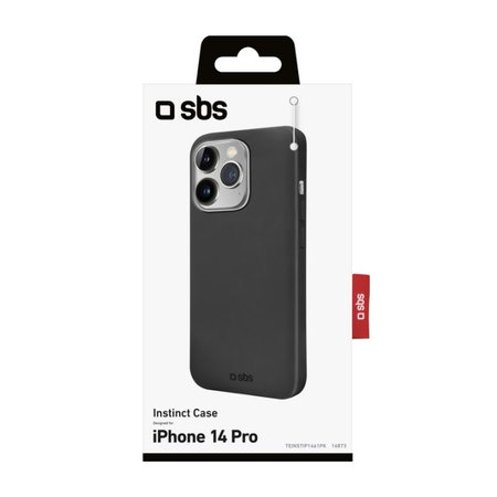SBS - Étui Instinct pour iPhone 14 Pro, noir
