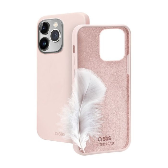 SBS - Coque Instinct pour iPhone 14 Pro, rose