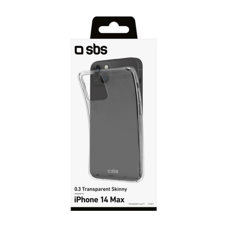 SBS - Étui Skinny pour iPhone 14 Plus, transparent