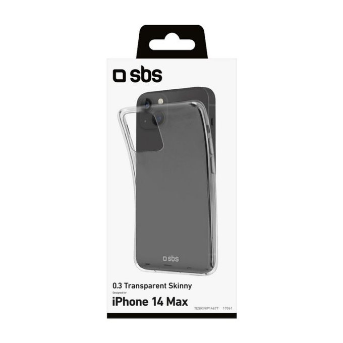 SBS - Étui Skinny pour iPhone 14 Plus, transparent