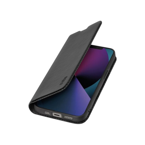 SBS - Étui Book Wallet Lite pour iPhone 14 Plus, noir