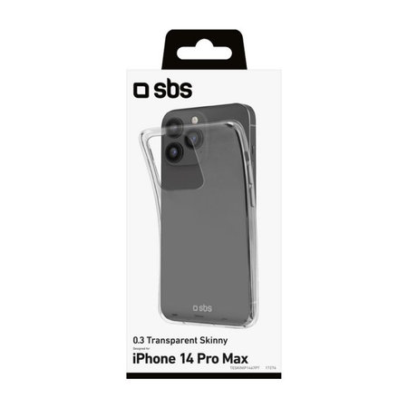 SBS - Coque Skinny pour iPhone 14 Pro Max, transparente
