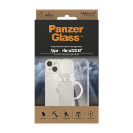 PanzerGlass - Étui HardCase s MagSafe pour iPhone 14