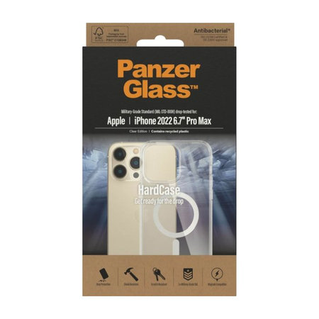 PanzerGlass - Étui HardCase s MagSafe pour iPhone 14 Pro Max