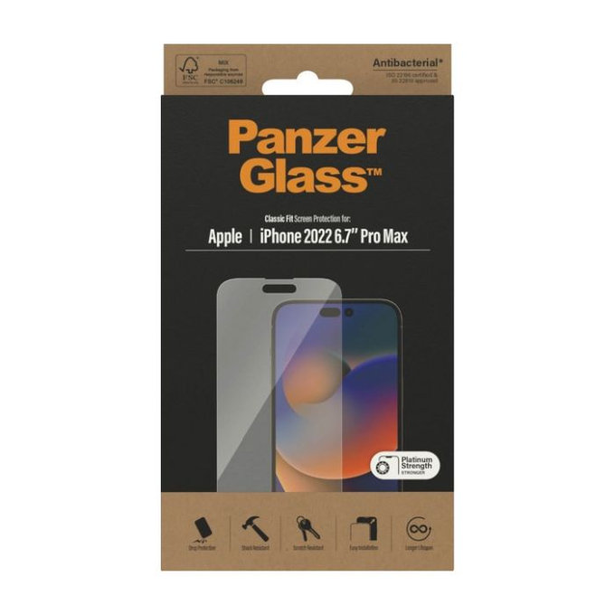 PanzerGlass - Verre Trempé AB pour iPhone 14 Pro Max