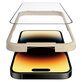 Verre trempé UWF Anti-Reflective AB avec applicateur pour iPhone 14 Pro, Noir, PanzerGlass