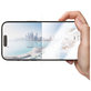 Verre trempé UWF Anti-Reflective AB avec applicateur pour iPhone 14 Pro, Noir, PanzerGlass