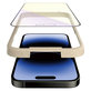 Verre trempé UWF Anti-Bluelight AB avec applicateur pour iPhone 14 Pro, Noir, PanzerGlass