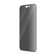 Verre trempé UWF Privacy AB avec applicateur pour iPhone 14 Pro, Noir, PanzerGlass