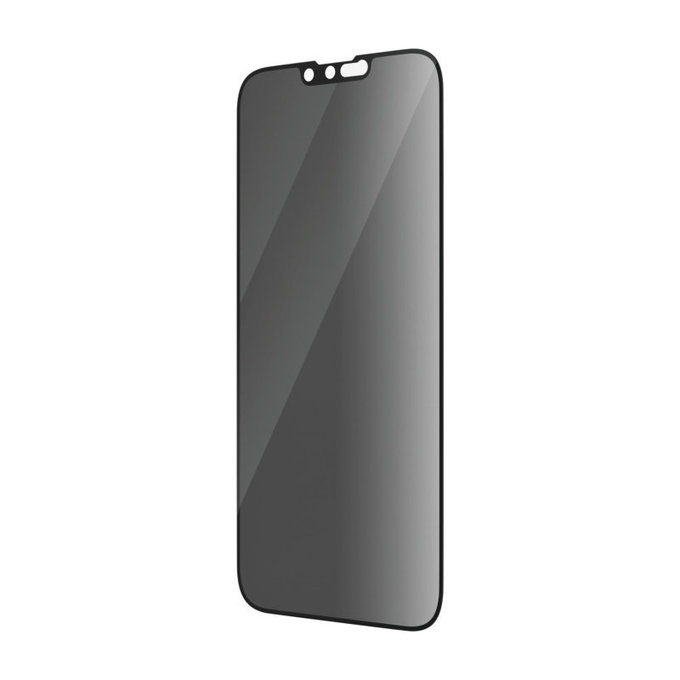 Verre trempé UWF Privacy AB avec applicateur pour iPhone 14 Plus/13 Pro Max, Noir, PanzerGlass