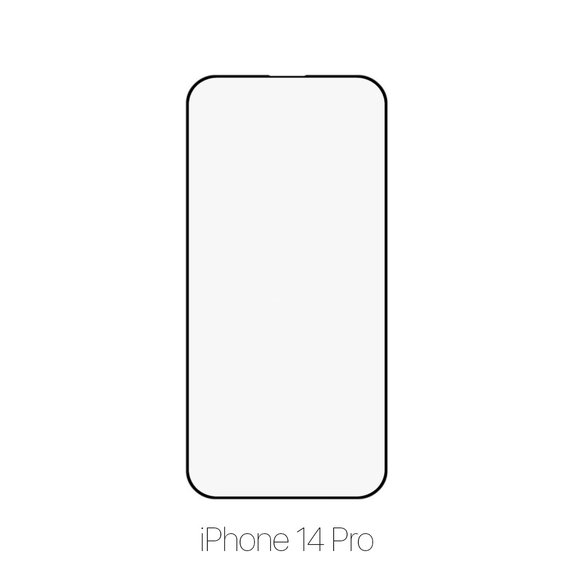 FixPremium FullCover Glass - Verre trempé pour iPhone 14 Pro