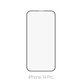 FixPremium FullCover Glass - Verre trempé pour iPhone 14 Pro