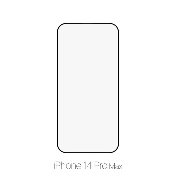 FixPremium FullCover Glass - Verre trempé pour iPhone 14 Pro Max
