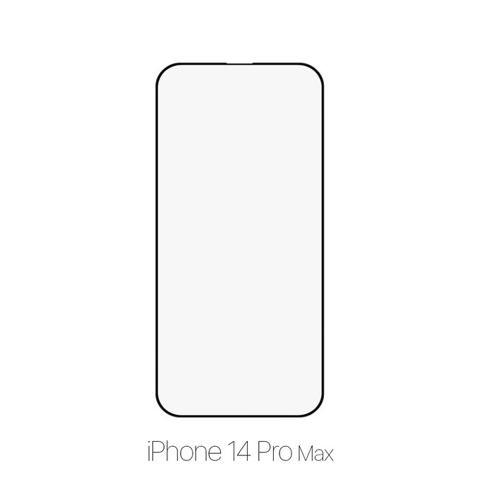 FixPremium FullCover Glass - Verre trempé pour iPhone 14 Pro Max