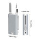 Kit de brosse de nettoyage multifonction pour téléphone et écouteurs 5 en 1