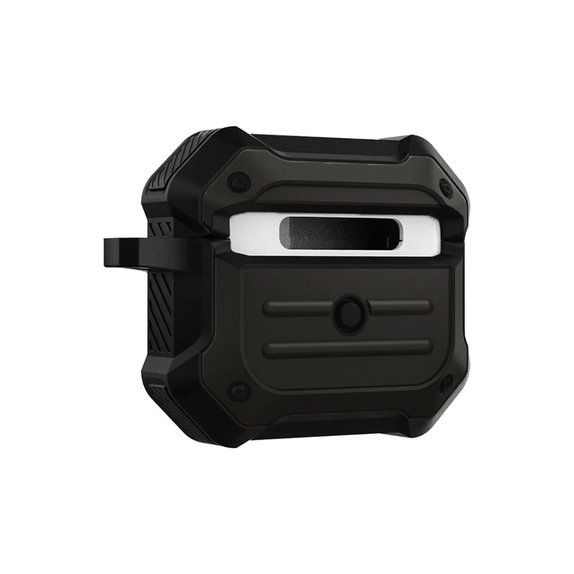 FixPremium - Étui incassable pour AirPods 3, noir