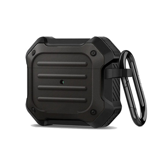FixPremium - Étui incassable pour AirPods 3, noir