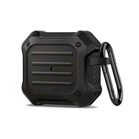 FixPremium - Étui incassable pour AirPods 3, noir