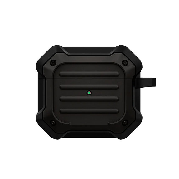 FixPremium - Étui incassable pour AirPods 3, noir