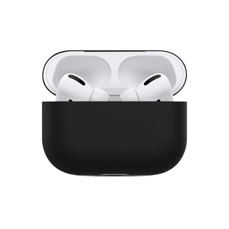 FixPremium - Étui en silicone pour AirPods Pro, noir