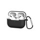 FixPremium - Mousqueton pour étui en silicone pour AirPods Pro, noir
