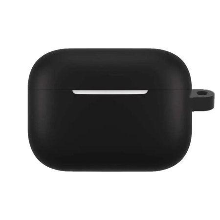 FixPremium - Mousqueton pour étui en silicone pour AirPods Pro, noir