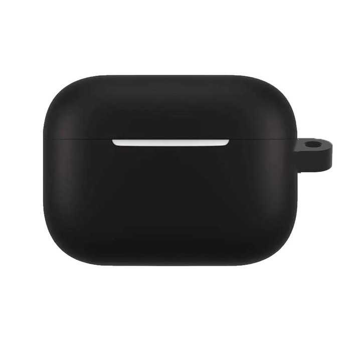 FixPremium - Mousqueton pour étui en silicone pour AirPods Pro, noir