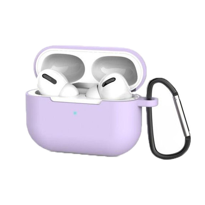 FixPremium - Étui en silicone pour AirPods Pro, lila