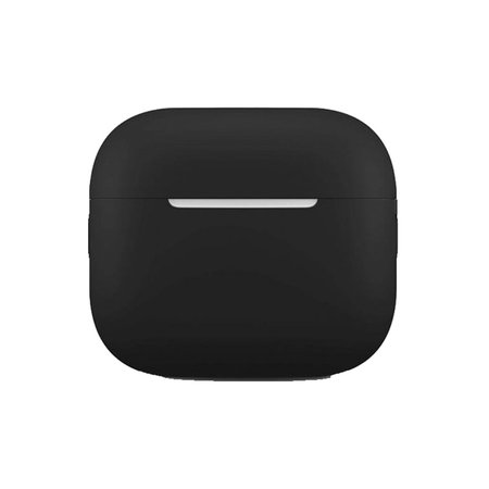 FixPremium - Étui en silicone pour AirPods 3, noir