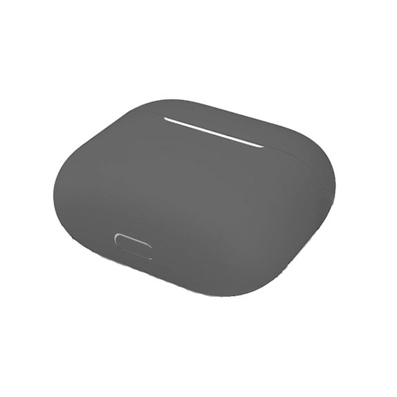 FixPremium - Étui en silicone pour AirPods 3, gris sidéral