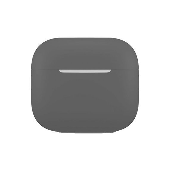 FixPremium - Étui en silicone pour AirPods 3, gris sidéral