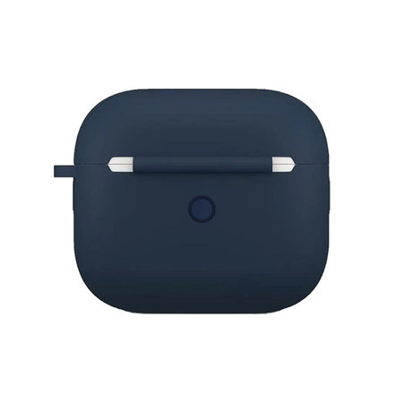 FixPremium - Mousqueton pour étui en silicone pour AirPods 3, bleu