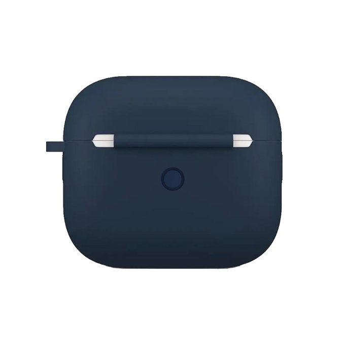 FixPremium - Mousqueton pour étui en silicone pour AirPods 3, bleu
