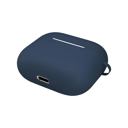 FixPremium - Mousqueton pour étui en silicone pour AirPods 3, bleu