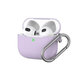 FixPremium - Étui en silicone pour AirPods 3, lila
