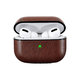 FixPremium - Étui en cuir artificiel pour AirPods Pro, marron