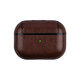 FixPremium - Étui en cuir artificiel pour AirPods Pro, marron